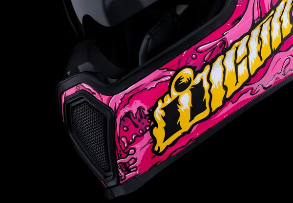 Casca Icon Airflite Snack Attack Mips Green/Pink/Yellow/Blue 2XL, 5, nordicamoto.ro