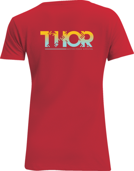 Tricou Dama Thor 8 Bit Red-1