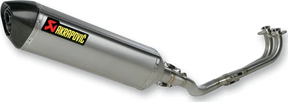 Racing Line Complete Scooter Exhaust Silver-0