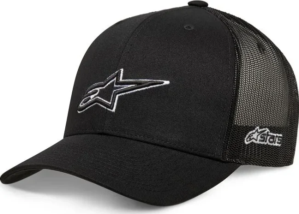 Outline Truck Hat Black  Adjustable, 1, nordicamoto.ro