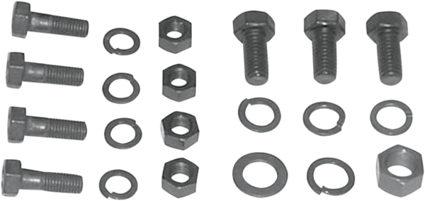 Jiffy Stand Foot Clutch Lever Bracket Mounting Kit Black, 1, nordicamoto.ro
