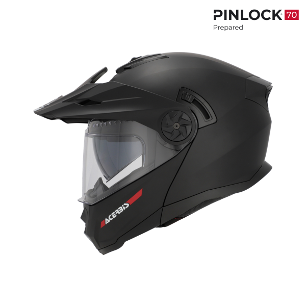 Casca Acerbis Rider Solid Black-3