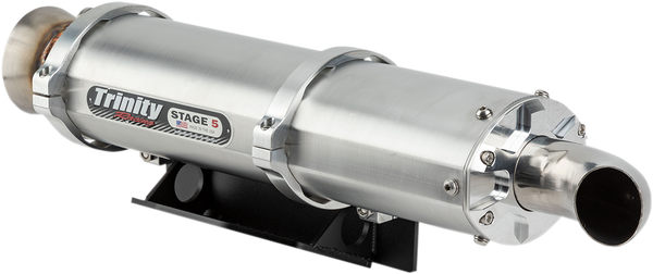 Stage 5 Slip-on Muffler Silver, 1, nordicamoto.ro