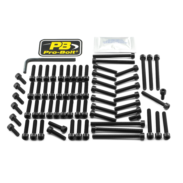 Bolt Kit Black, 1, nordicamoto.ro