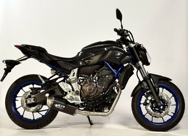 Force Full Exhaust Systems Silver, Black, 1, nordicamoto.ro