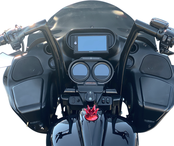 1-1/2(r) Ez Install Flat Top Handlebar Black, 3, nordicamoto.ro
