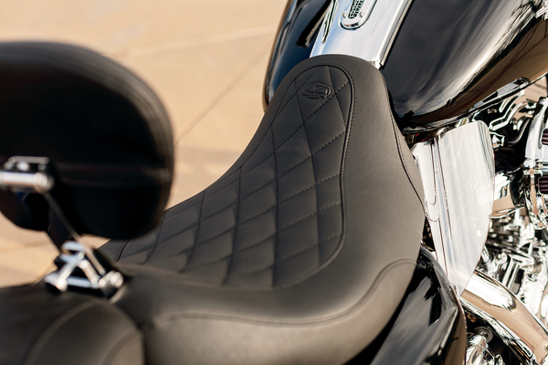 Wide Tripper Solo Seat With Removable Driver Backrest Black, 1, nordicamoto.ro