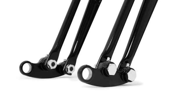 Fork Assembly Black, Chrome, 4, nordicamoto.ro