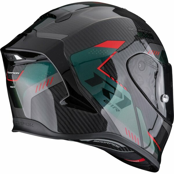Casca integrala sport SCORPION EXO-R1 EVO CARBON AIR PROPEL S Negru/Verde-0