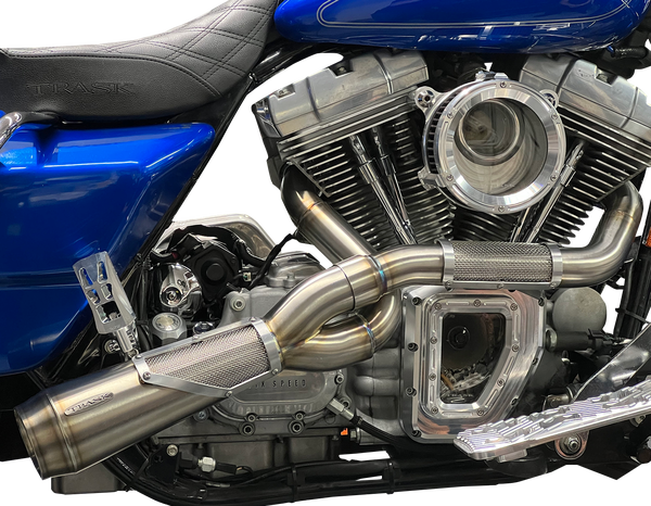 Big Sexy 2-into-1 High Performance Exhaust Polished, 2, nordicamoto.ro