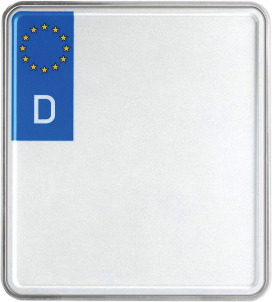 License Plate Frame Natural, 1, nordicamoto.ro