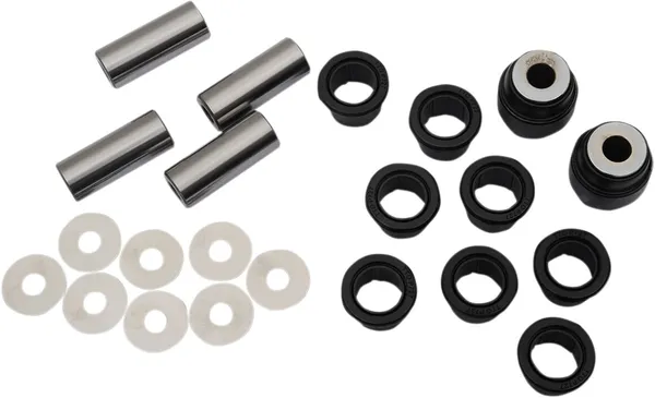 MOOSE RACING Rear Independent Suspension Linkage Rebuild Kit Black, Silver -0
