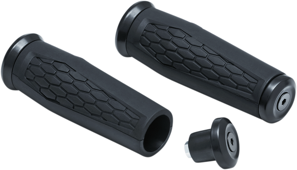 Hex Grips Black, 1, nordicamoto.ro
