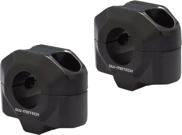 20mm Bar Riser Black, Powder-coated-0
