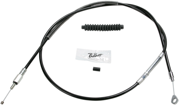High-efficiency Black Vinyl Clutch Cable Black +152 mm (6''), 2, nordicamoto.ro