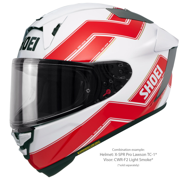Casca Integrala SHOEI X-SPR PRO LAWSON TC-1 Rosu/Alb XS, 6, nordicamoto.ro