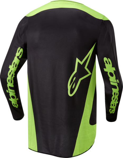 Tricou Alpinestars Fluid Lurv Black/Yellow Fluo-0