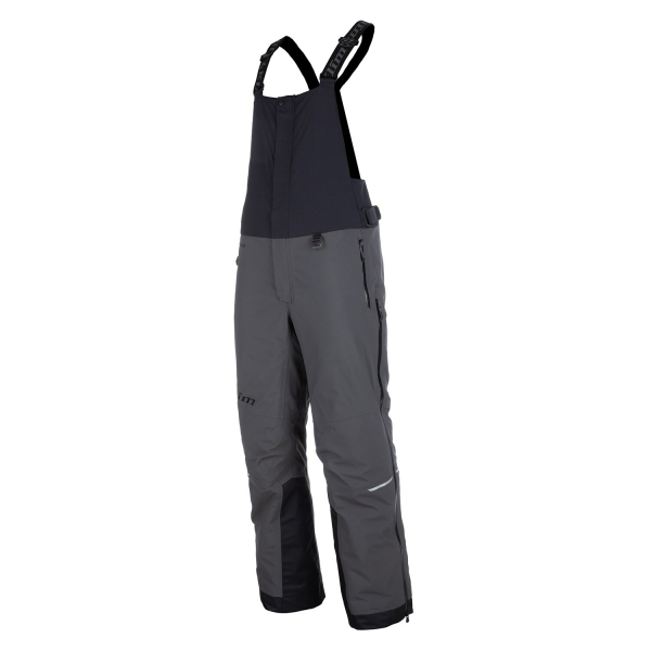 Pantaloni Snowmobil Klim Element Bib Insulated Black - Asphalt-3
