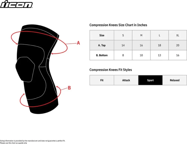 Protectii Compresie Genunchi Icon Field Armor™ Black-0