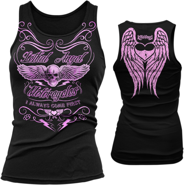 Womens I Come First Tank Top Black 2x-large Black 2XL, 1, nordicamoto.ro