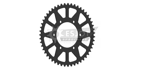 Pinion standard spate 520 negru, 1, nordicamoto.ro