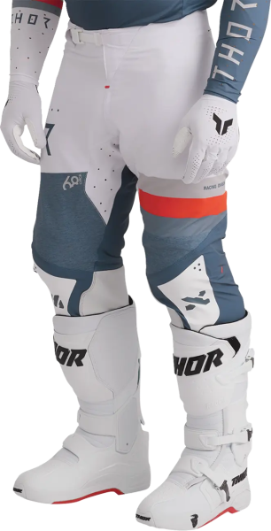 Sportmode League Pants White, Blue -4