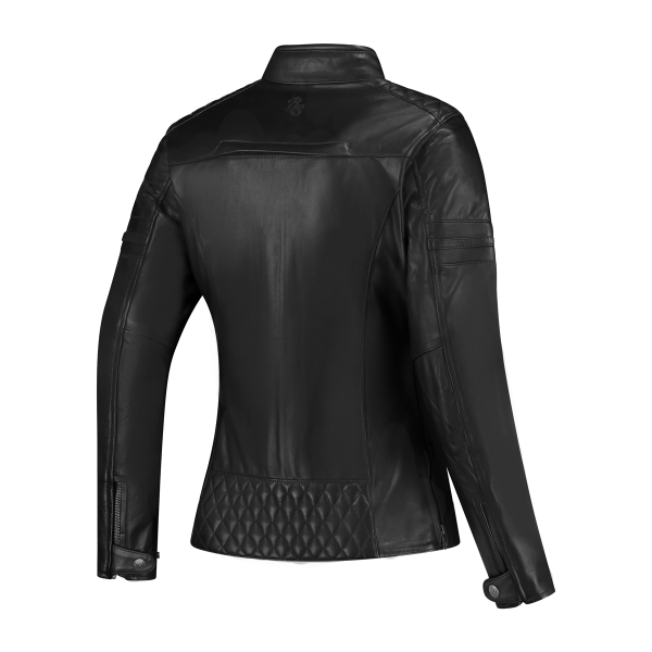 Geacă Piele Damă Rusty Stitches Joyce V2 Black-0