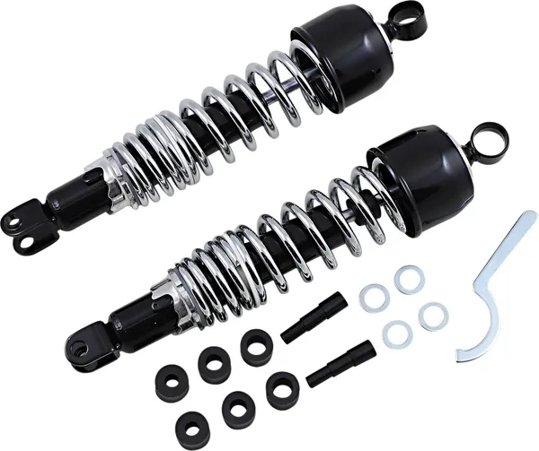 Classic Shocks Black, Gloss, Chrome-0