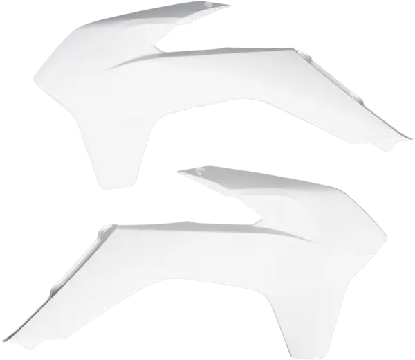 Replacement Radiator Shrouds White