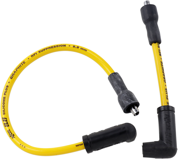 Custom 8.8 Mm Wire Black, Yellow, 1, nordicamoto.ro