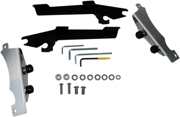 Fats/slim Windshield Trigger-lock Complete Mount Kit Black, 1, nordicamoto.ro