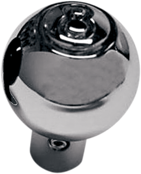Billet Choke Cable Knob Silver, 1, nordicamoto.ro