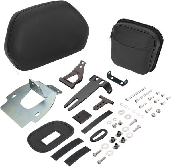 Detachable Smart Mount Backrest Kit Black, 2, nordicamoto.ro