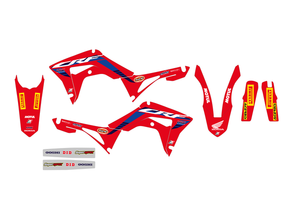 Blackbird Racing Replica Team Honda Hrc 2022 Graphics Kit Red, 1, nordicamoto.ro