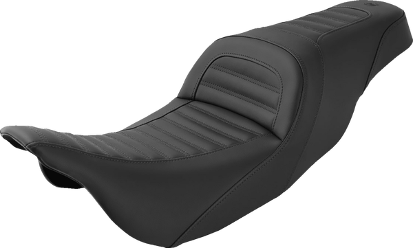 Slim Roll & Pleat Seat Black, 1, nordicamoto.ro