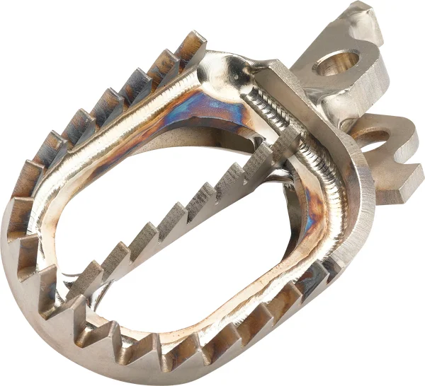 MOOSE RACING Suporturi pentru picioare din titan, argintii, 2, nordicamoto.ro