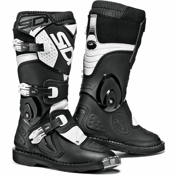 Cizme Copii Mx/Enduro Sidi Flame Black/White-0
