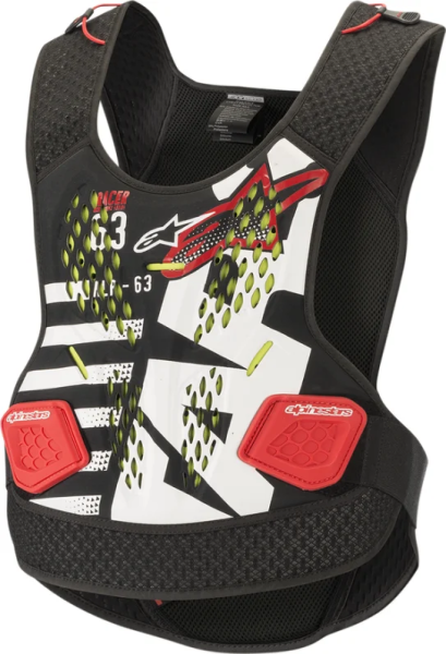 Armura Alpinestars Sequence Chest Protector Black/Red/White M/L, 1, nordicamoto.ro