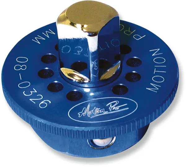 T-6 Combo Lever Adapter Anodized, Blue-1