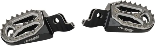 MOOSE RACING Qualifier Footpegs Black -1