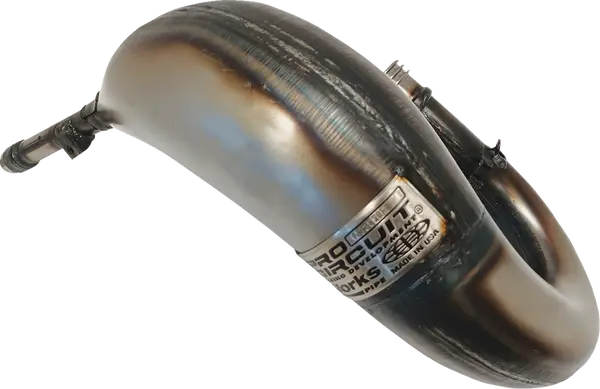 Works Pipe 2-stroke Exhaust Silver-0
