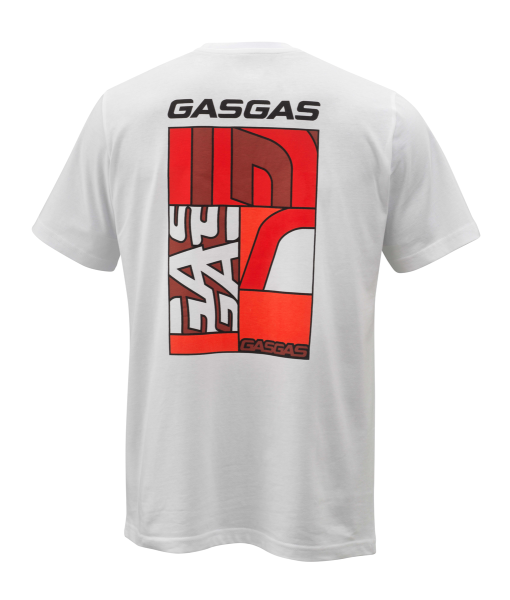 Tricou GasGas Full Gas White-0