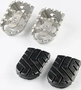 Ion Footrest Black, Silver-2