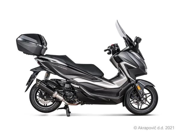 Slip-on Line Muffler Scooter Black -4