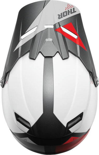 Vsr Kt Yth Sct Bld Ch-wh Gray, Red, White  One size fits all, 1, nordicamoto.ro