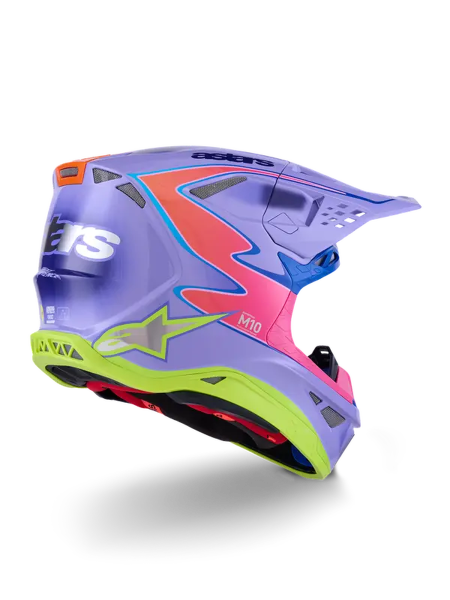 Casca Alpinestars Supertech M10 Jett Lawrence R01 Purple-0