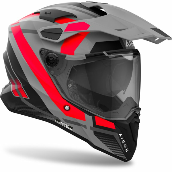 Casca Moto Airoh Commander 2 Mavik Orange Matt-1
