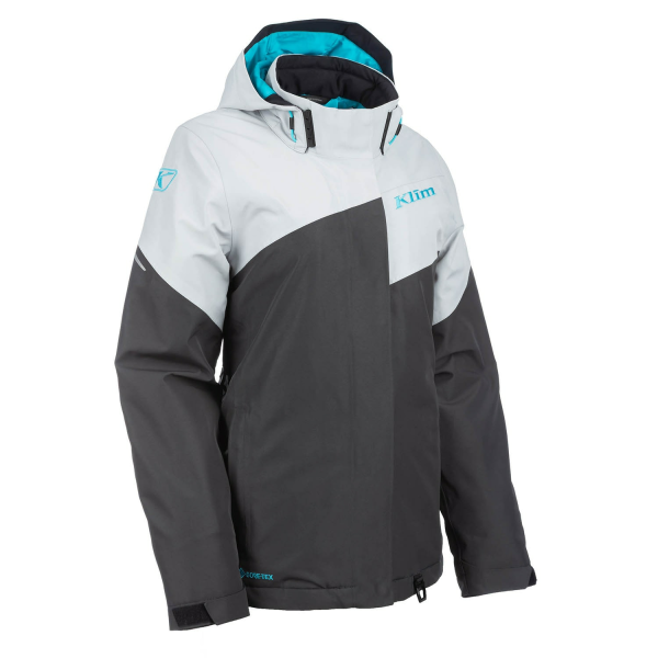 Geaca Dama Snowmobil Klim Allure Insulated Arctic Teal - High-rise-19