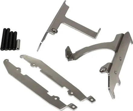 Radiator Braces Silver, 4, nordicamoto.ro