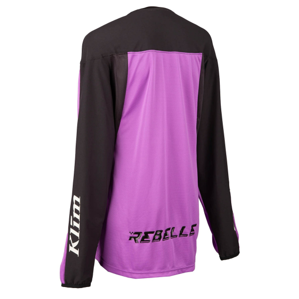 Tricou Dama Klim Rebelle Ember Orange - Black-0